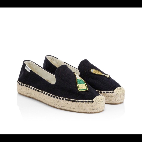 soludos champagne espadrilles